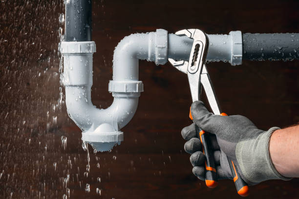 Professional Emergency Plumber technician working in Gerton, NC